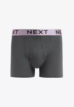 Трусы Hipsters Four Pack Next, серый смешанный пояс светло-металлик