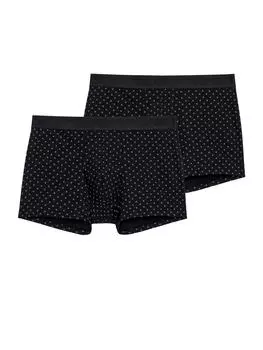 Трусы HOM, цвет black print