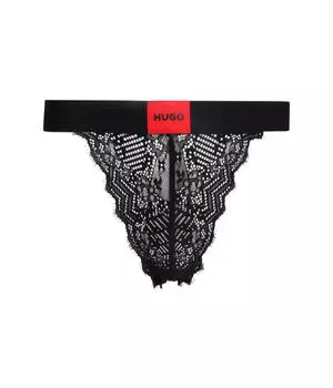 Трусы Hugo Bodywear кружевные, черный