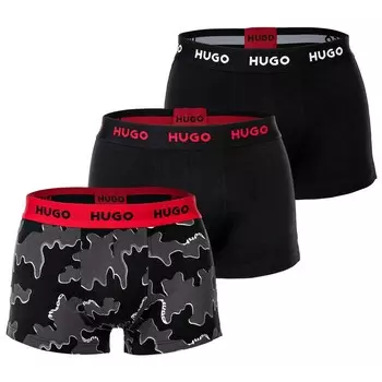 Трусы HUGO Boxer shorts, черный