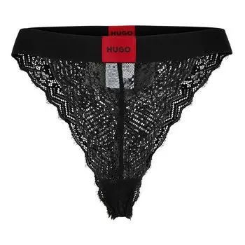 Трусы HUGO Brief Lace, черный