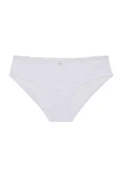 Трусы из цветочного кружева женские Manguun, белый