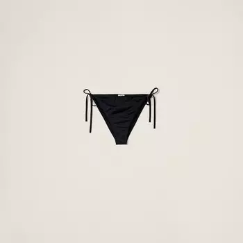 Трусы из джерси Miu Miu, черный