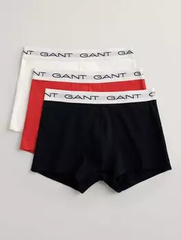 Трусы из хлопкового эластичного джерси GANT, темно-синий/красный/белый