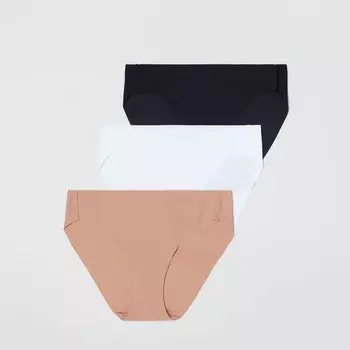 Трусы из микрофибры упаковка из трех пар Gap, черный