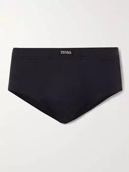 Трусы из стрейч-модала ZEGNA, нави