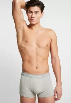 Трусы JACBASIC PLAIN TRUNKS 5 PACK Jack & Jones, черный