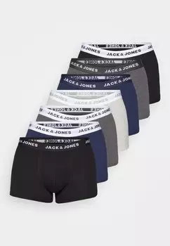 Трусы Jacbasic Trunks 7 Pack Jack & Jones, серый