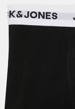 Трусы JACBASIC WHITE TRUNKS 5PACK Jack & Jones, черный