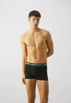 Трусы JACGAB TRUNKS 3 PACK Jack & Jones, темно-зеленый