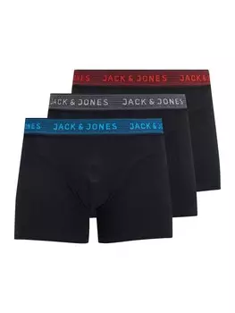 Трусы JACK & JONES Boxer shorts JACWaistband, черный