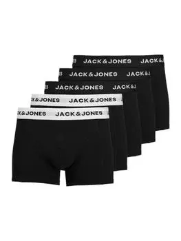 Трусы Jack & Jones, черный/белый