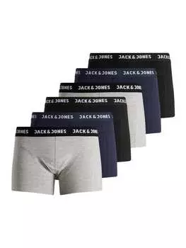 Трусы Jack & Jones, цвет dunkelblau/schwarz/grau