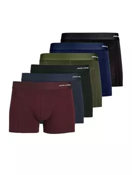 Трусы Jack & Jones Retro Short / Pant Jacbasic, цвет Forest Night/Port Royale