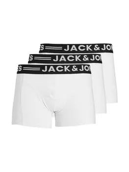 Трусы Jack & Jones Retro Short / Pant Sense, белый