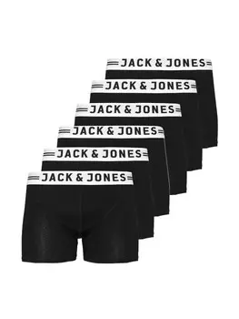 Трусы Jack & Jones Retro Short / Pant Sense, цвет Schwarz/Wei