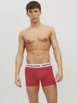Трусы JACRIKKI TRUNKS 3 PACK Jack & Jones, белый