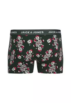 Трусы JACXMAS SKULLS 5 PACK Jack & Jones, темно-зеленый