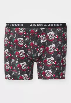Трусы JACXMAS SKULLS TRUNKS 5 PACK Jack & Jones, темно-зеленый