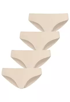 Трусы JAZZ 4 PACK LASCANA, цвет champagner