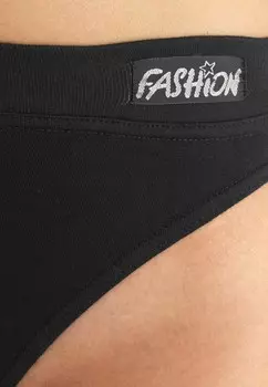 Трусы JAZZ SLIPS 4 PACK LASCANA, черный