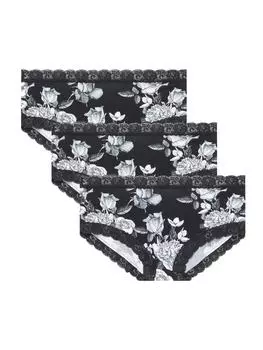 Трусы Jockey, черный/белый