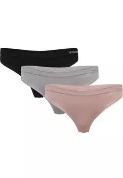 Трусы JUNO 3 PACK SEAMLESS Hummel, Бордо