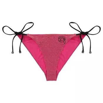 Трусы Karl Lagerfeld Ikonik 2.0 Bikini Bottom, розовый