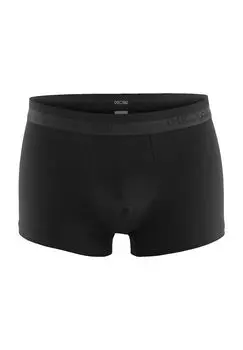 Трусы «Классик», микс хлопка с модалом, пояс с логотипом, мужские HOM, черный