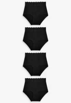 Трусы KNICKERS FOUR PACK Next, черный