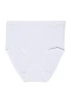 Трусы комфортные, с мягким поясом, женские -con-ta-, белый