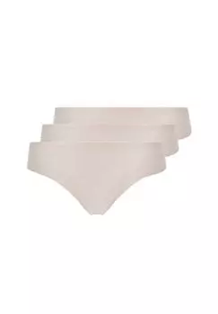 Трусы, комплект из 3 шт., мягкий стрейч CHANTELLE, цвет Zart Rose One Size