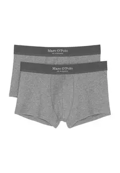 Трусы короткие, 2 шт., пояс на резинке, мужские Marc O'Polo, серый