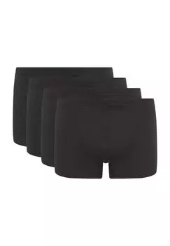 Трусы короткие, 4 шт., мужские Galeria, черный