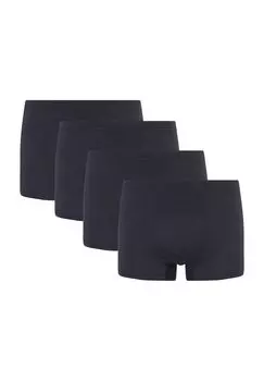 Трусы короткие, 4 шт., мужские Galeria, темно-синий