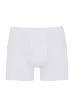 Трусы короткие, натуральный хлопок, мужские AMMANN, белый