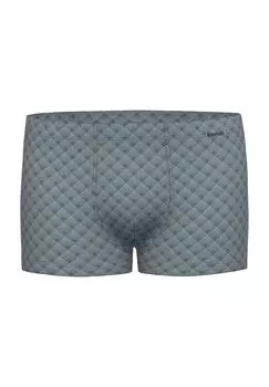 Трусы короткие, с рисунком, логотипом, мужские AMMANN, цвет Zen Blue