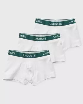 Трусы Lacoste 3 Packs Trunk, белый