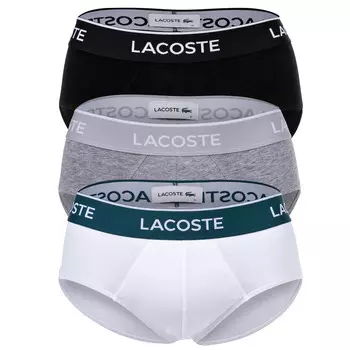 Трусы Lacoste 3er Pack, черный