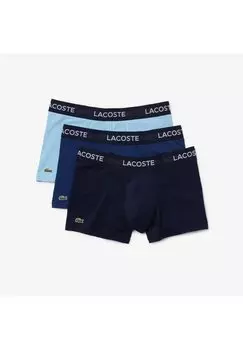 Трусы Lacoste, цвет Bleu Marine/Bleu Marine/Bleu