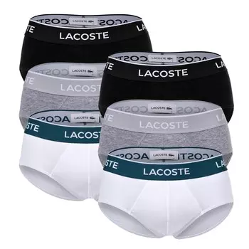 Трусы Lacoste 6er Pack, черный