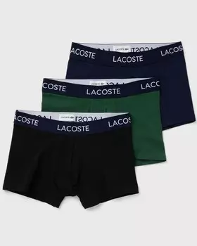 Трусы Lacoste Underwear Trunk, цвет black/navy blue-green