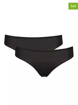 Трусы LASCANA 2er Set, черный