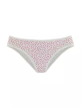 Трусы LASCANA, цвет creme, grau, schwarz, rot