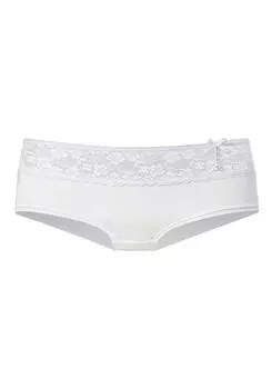 Трусы LASCANA Panty, белый