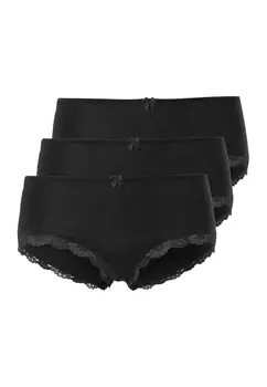Трусы LASCANA Panty, черный