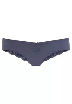 Трусы Lascana, пыльный синий