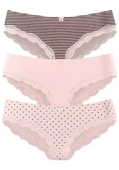 Трусы Lascana, розовый