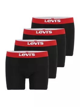 Трусы LEVI'S Boxer shorts, черный