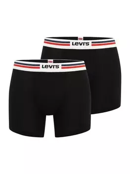 Трусы LEVI'S Boxer shorts, черный